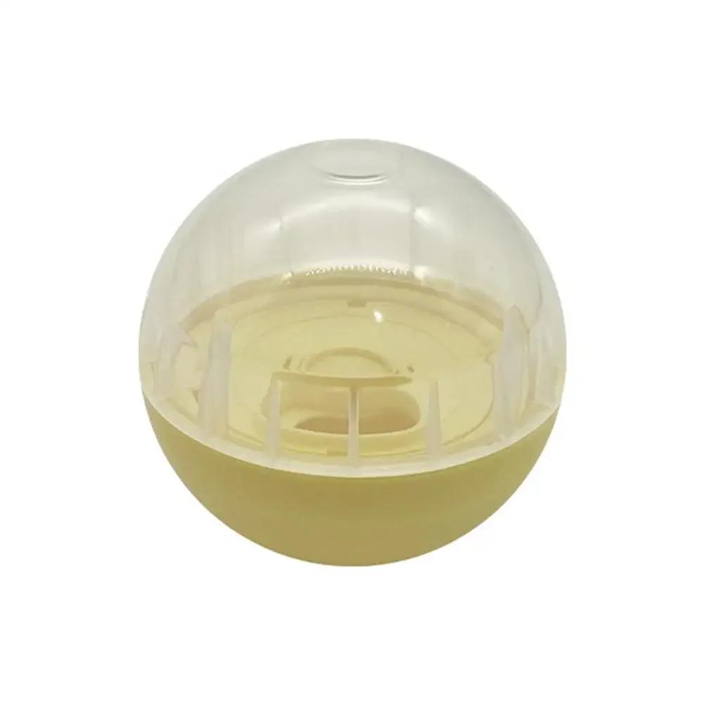 

Pet Anti Choke Slow Feeder Treat Dispenser IQ Training Interactive Dog Cat Leakage Food Toys Balls Adjustable Educational Toy жёлтый