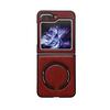 Samsung Z Flip7 Retro Crazy Horse Magnetic Anti-Fall Case for Flip6/5