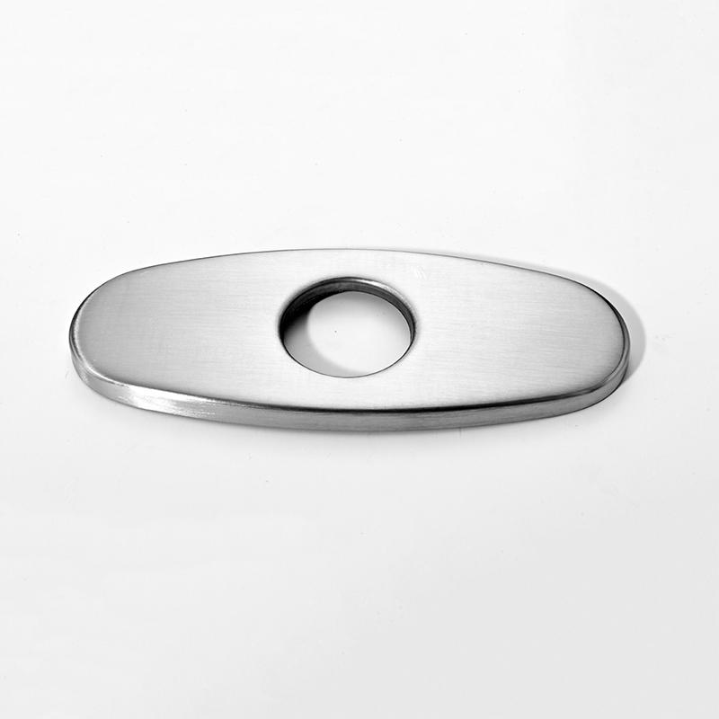 New Bathroom Faucet Accessories Hole Cover Deck Plate 6/10 Inch Bathroom Sink Unused Mounting Escutcheon 304