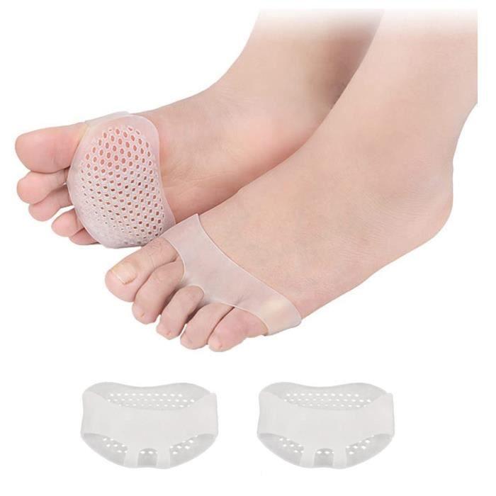 INF Coussinet à l'avant-pied pour soulager la douleur Gel Clear 5 paires