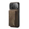 DG.MING M2 Series for iPhone 17 Pro Max Case PU+PC+TPU Phone Cover Detachable Wallet