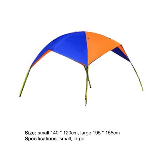 Toldo de Sombreamento para Barco Inflável à Prova de Chuva Protetor Solar Tenda de Pesca ao Ar Livre para Verão
