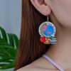 Accessories Teacher's Day gifts reading book earrings globe inspiration love reading earrings earrings and earrings high-end sense