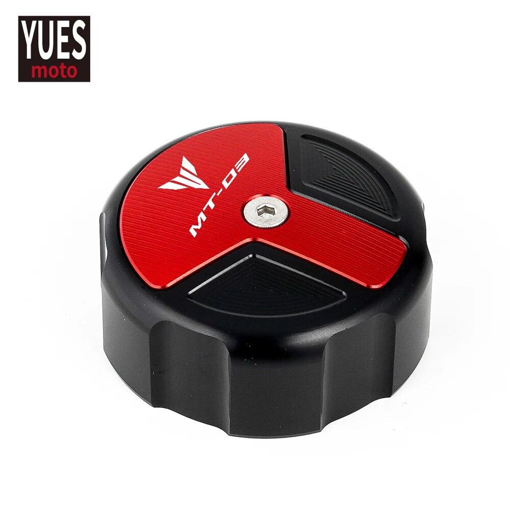 Motorcycle Accessories Front Rear Brake Fluid Reservoir Cap Cover For YAMAHA MT03 MT-03 Mt03 2015-   2018 2017 2016