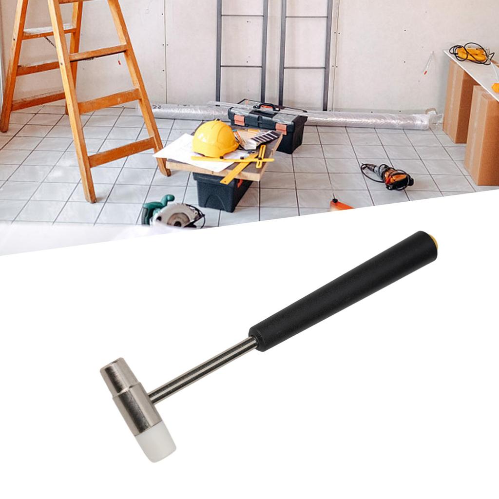 177mm A Hammer DIY Double Head Metal Rubber Hammer