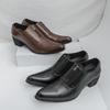 Men Formal High Heels Men Height-increasing Business Fashion Pointed-toe Cuban Men Shoes Wedding Banquet Shoes Sizes 38-46