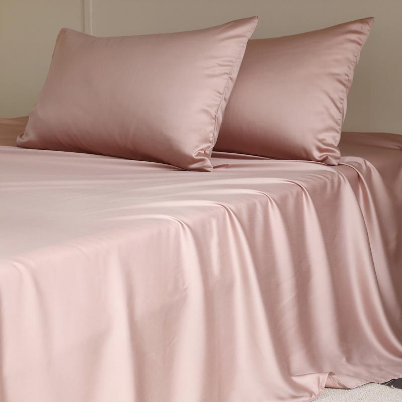 

1PC Mulberry Silk Flat Sheet Luxury Smooth Bed Sheets Top Sheet Single Double King Queen Size Couple Bed Linen Soft Bedspreads 200x245cm 1PC