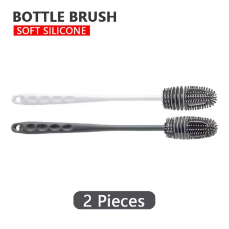 Bottles Brush Silicone Baby Bottles Clean Brush Long Cleaning Brush Cup Brush for Scrubbing Useful Cleaning Product for Home