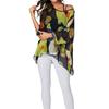 WTEMPO Women Large Size Bohemian Style Thin Chiffon Shirts Summer Vacation Beach Seaside Sun Protection Tops Bikini Smock