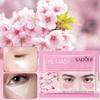 Cherry Blossom Extract Eye Mask Anti-Wrinkle Eye Patches Fade Fine Line Remove Dark Circle Bag Anti-Puffiness Moisturizing Brighten Skin Care