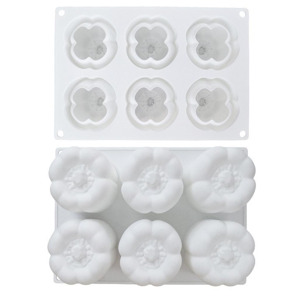 

6 Даже Чили Мусс Торт Силиконовая Форма DIY Форма Чили Торт Мороженое Форма белый