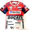 Summer 3D Motorcycle T-shirt Racing Suit Fashion Trend Short Sleeved Creative Pattern F1 Team Uniform