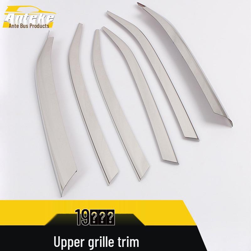 19 Model Enjoy Ornament Grilă Superioară/Mijlocie & Bandă Decorativă Antizgârieturi Grilă Față Accesorii