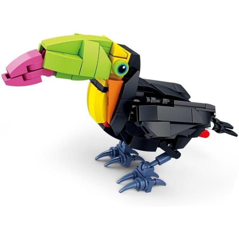 

Строительные блоки серии «История насекомых» Пчела Стрекоза Божья коровка Улитка Мини-модель Кирпичи Украшение рабочего стола Детские рождественские подарки style 14