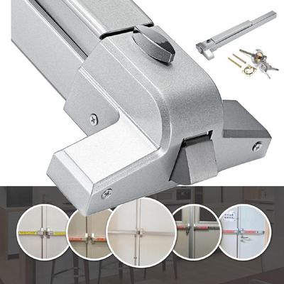 65cm/100cm Fire Channel Heavy Duty Metal Door Push Bar Panic Exit Device Lock Handle Hardware Lock Latch