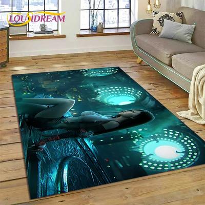 Final Fantasy Series Games Cartoon Carpet Rug for Bedroom Living Room Home Sofa Decoration,Children Game Large Decor Floor Mat