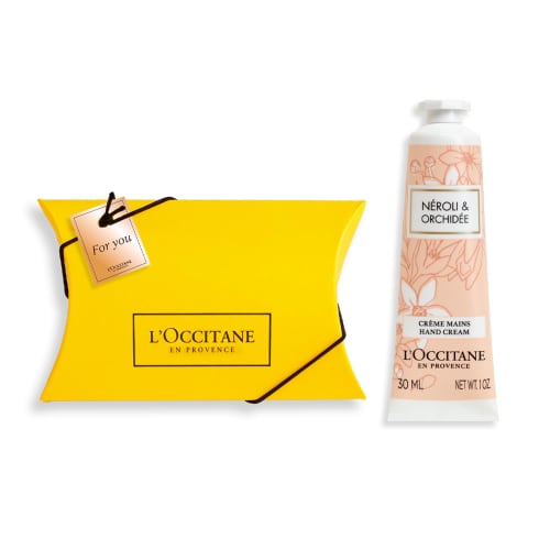 

L OCCITANE Neroli Orchidee Hand Cream, 30mL, Gift Box, Perfect for Birthdays, Farewells, and More.