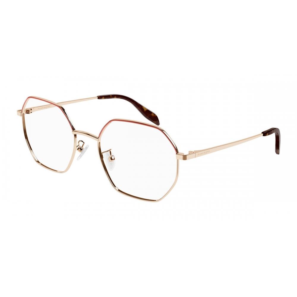 

Alexander Mcqueen Am0338o 007 Unisex Eyeglasses /54-19-145