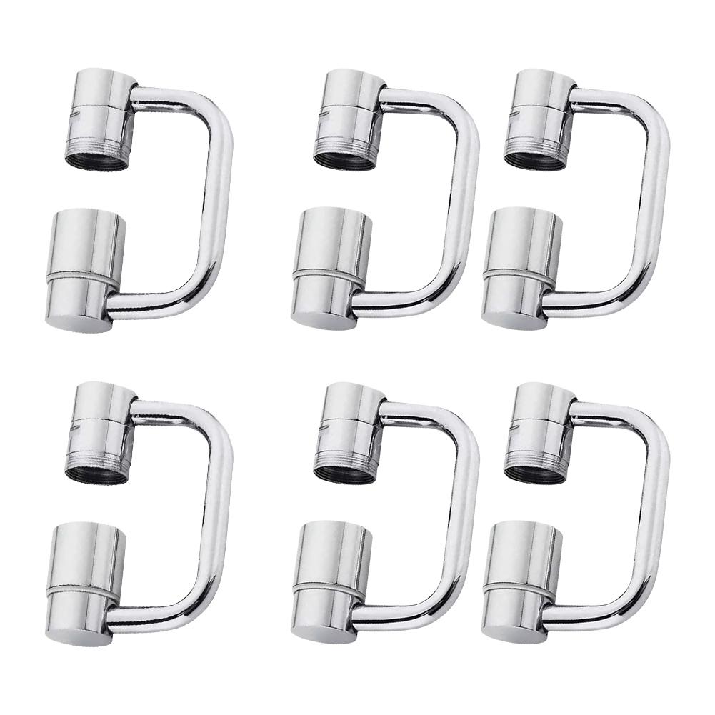 Swivel Faucet Extender Stainless Steel Water Faucet Extension Bathroom Faucet Extender for Sink Face Washing