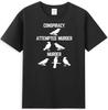 Conspiracy Attempted Murder Next Level Attempted Murder Crow Raven Unisexs TShirt