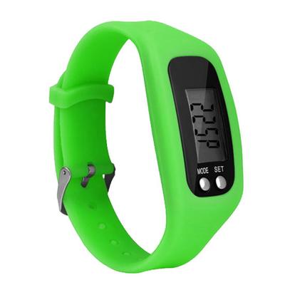 Sport-Lauf-Silikon-Schrittzähler, Kalorien-Schrittzähler, digitales Uhrenarmband