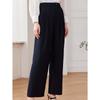 JESSIE Women's High-Waist Wrinkle-Resistant Twill Wide-Leg Pants