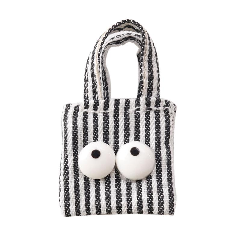 Кукольная мини-сумка из холста — фото 13