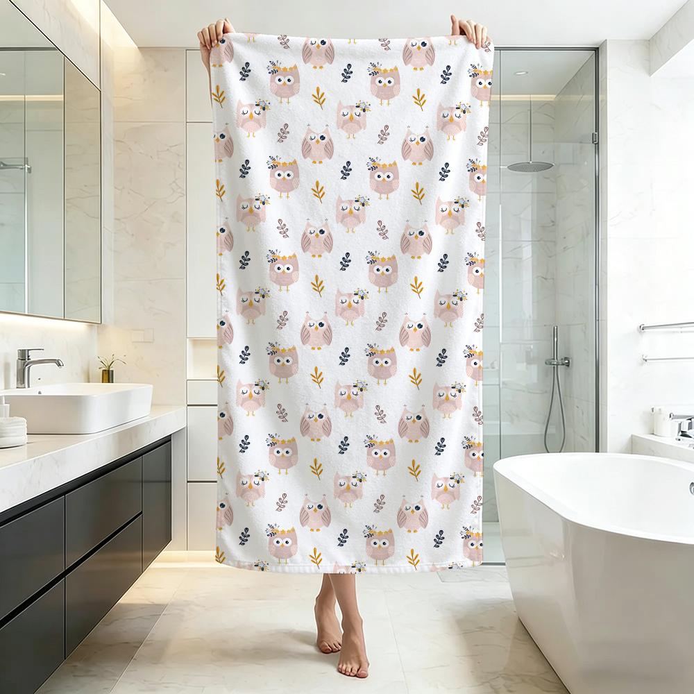 Wise-OwlS Towel Five-Star Hotel Quality Eco-Friendly Ultra Soft Thick Towels & Beach Towels