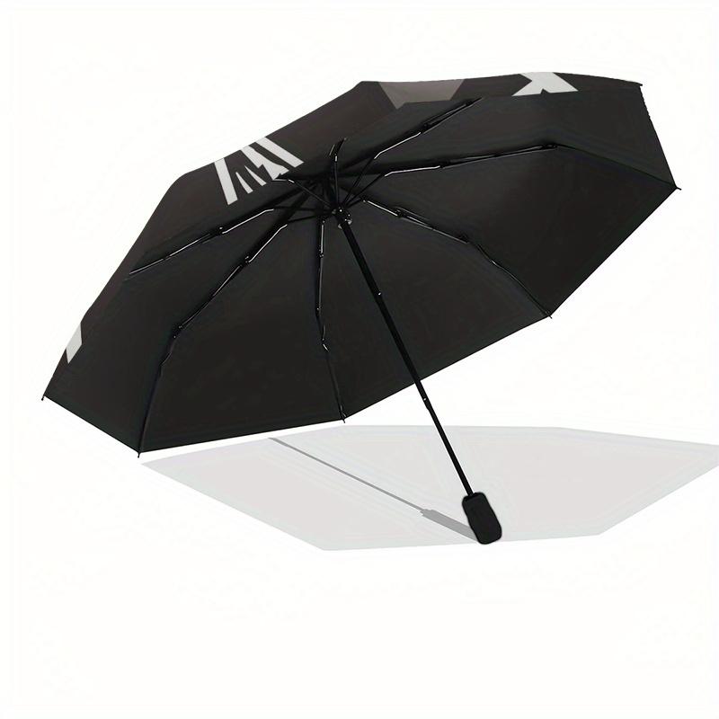 Devil's Star Pentagram Umbrella, Portable 3-Fold Compact Umbrella,Christmas Gift ES488