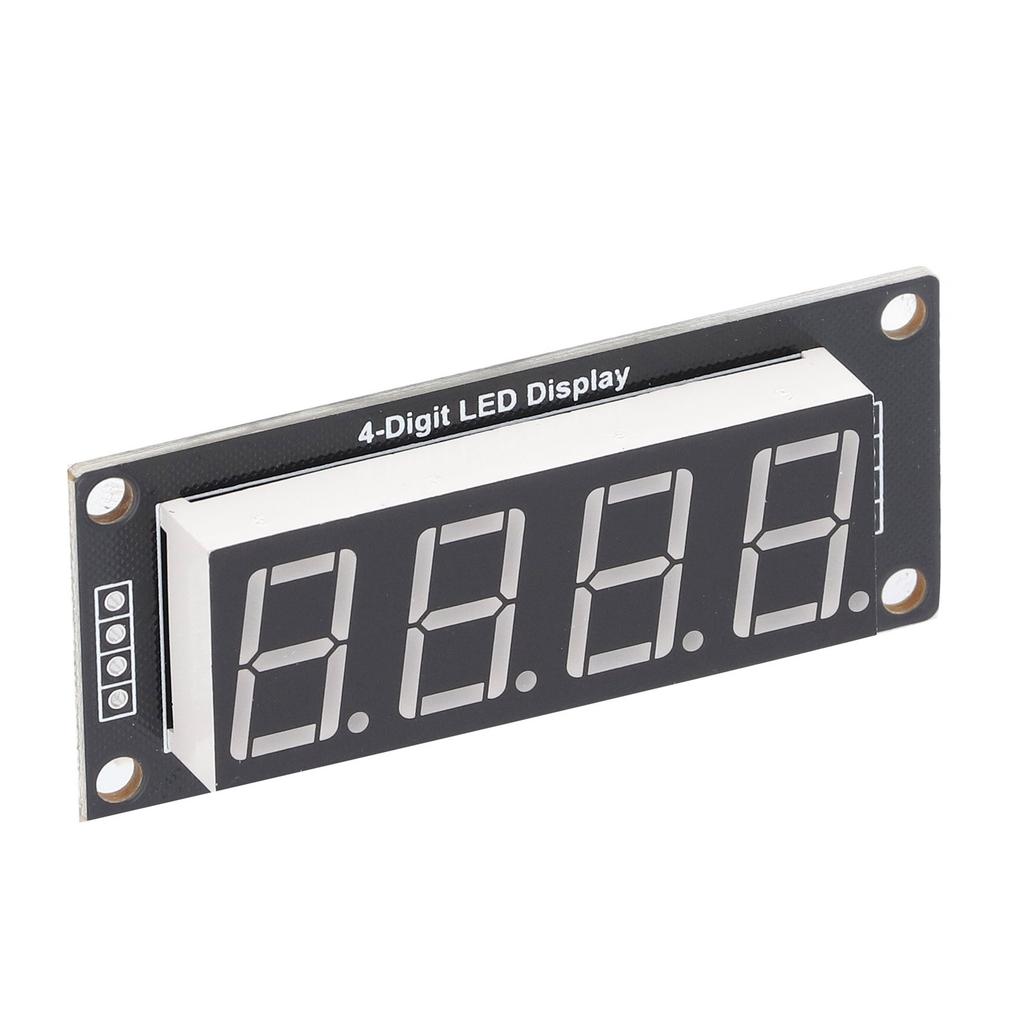 4Pcs LED Segment Digital Display Module 4 Bits 7 Segments PCB Clock Module 0.56 Inch MRA172A Red