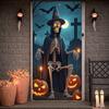 Spooky Decoration Decorative Prop Halloween Decor Party Banner Moonlight Background Halloween Banner For Party Photo Shoot