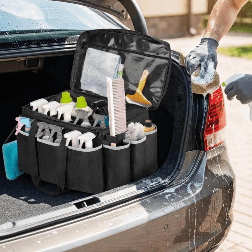 Waterproof Car Tool Storage Bag Adjustable Shoulder Strap Car Detailing Bag  Kitchen