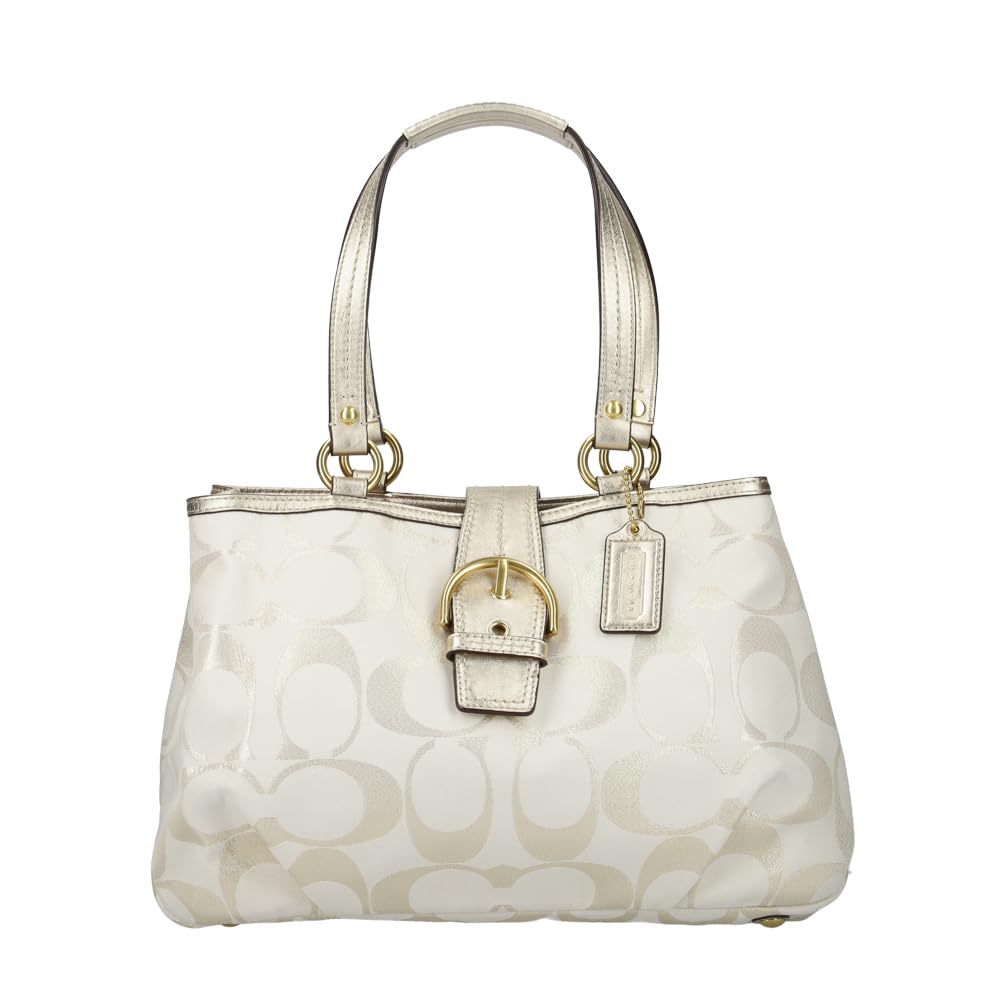 

Vintage Bag Soho Signature Multi Carryall F20583 B4AR4 [Coach] B4/Ivory Gold/Gold [Item]