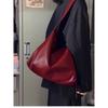 Autumn and Winter Fashion Shoulder Bag Big Bag New Soft Minimalist Style Bag Women's Large Capacity Crossbody Bag