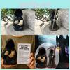 Halloween Sickle Cat Death God Figurine Resin Decoration For Events Festive