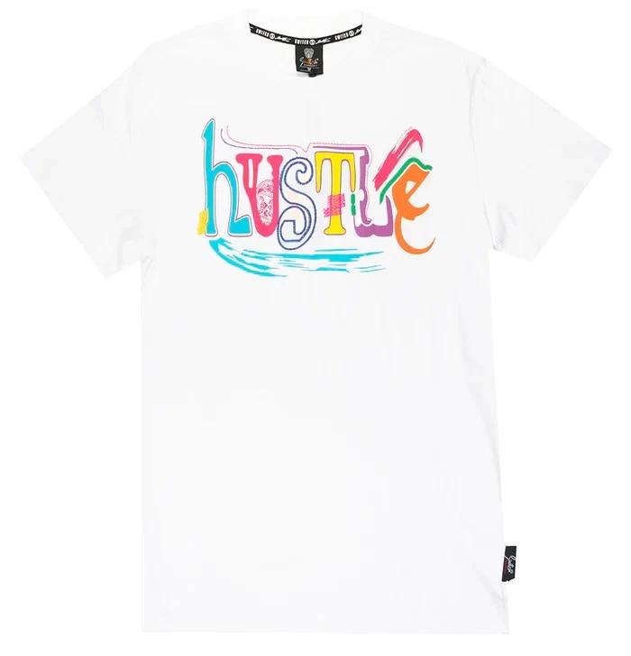 

Switch Remarkable Mens Brand Hustle Graphic White Shirt NWT 2XL 4XL
