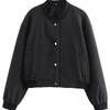 Ladies' Solid Color Fashionable Pocket Long Sleeved Zipper Casual Top  Jacket Jacket