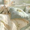 Nanjiren Printed Three-Piece Bedding Set