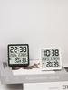 Ultra-thin Indoor Multifunctional Alarm Clock with Thermometer and Magnetic Attachment #3702