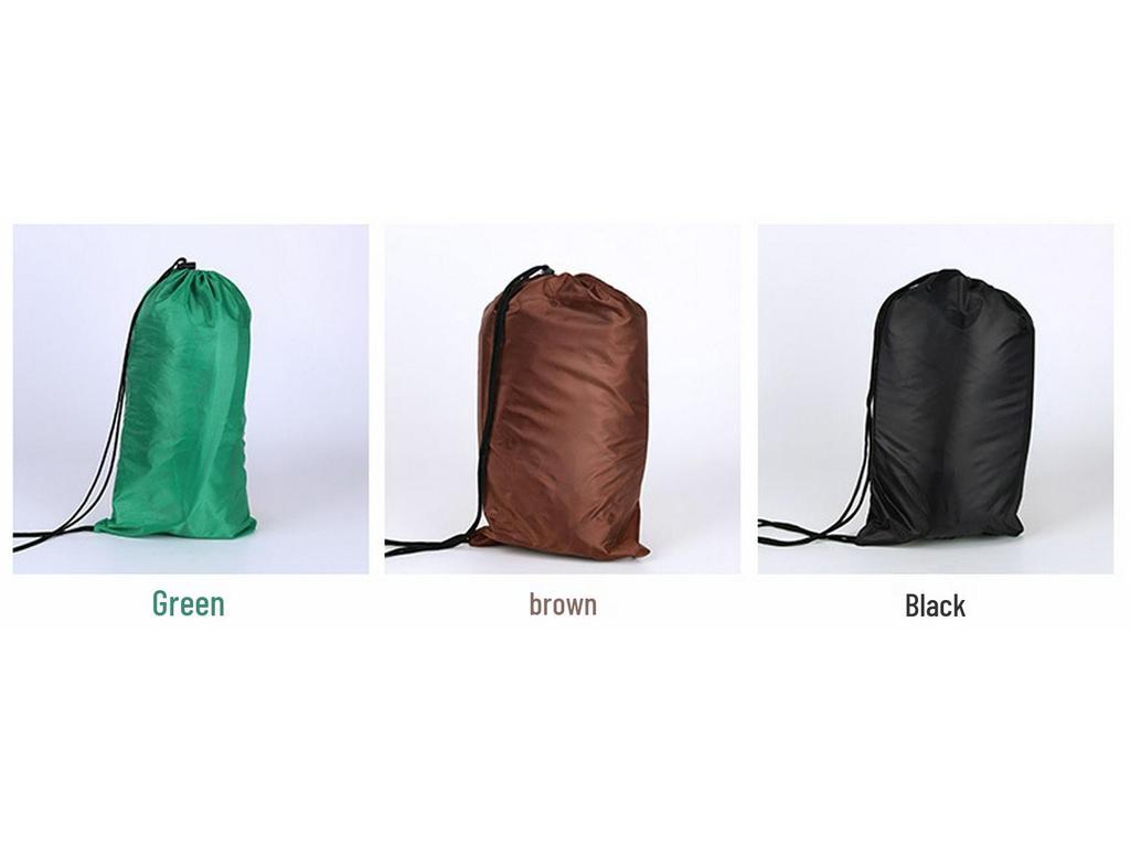 Bärbar uppblåsbar soffa: Utomhus Strand, Camping & Musikfestival Sovsäck