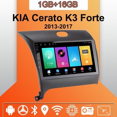 Autoradio Android Auto Carplay Für KIA Cerato K3 Forte 2013-2017 Multimedia Player Head Unit Stereo GPS Navigation BT WIFI 1+16GB