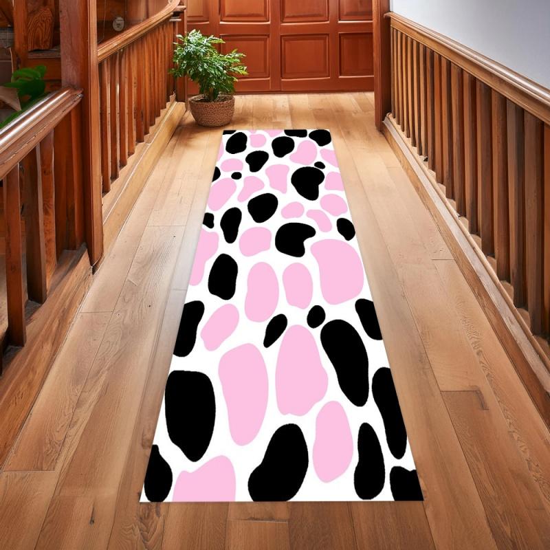 Klassiek Luipaardprint Runner Kleed Antislip Hal Vloermat Wilde Dierenhuid Patroon Tapijt Slaapkamer Boerderij Woondecoratie 40x120cm Felt