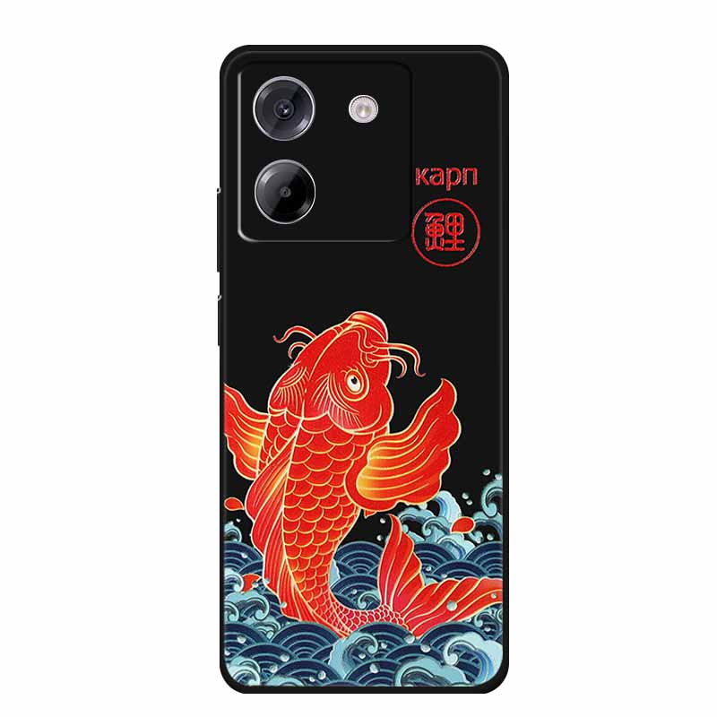 3D Emboss Case For POCO M7 Pro 5G Phone Case Relief Flowers Black Silicone Soft Back Cover For Xiaomi Poco M7 Pro Case Coque Bag