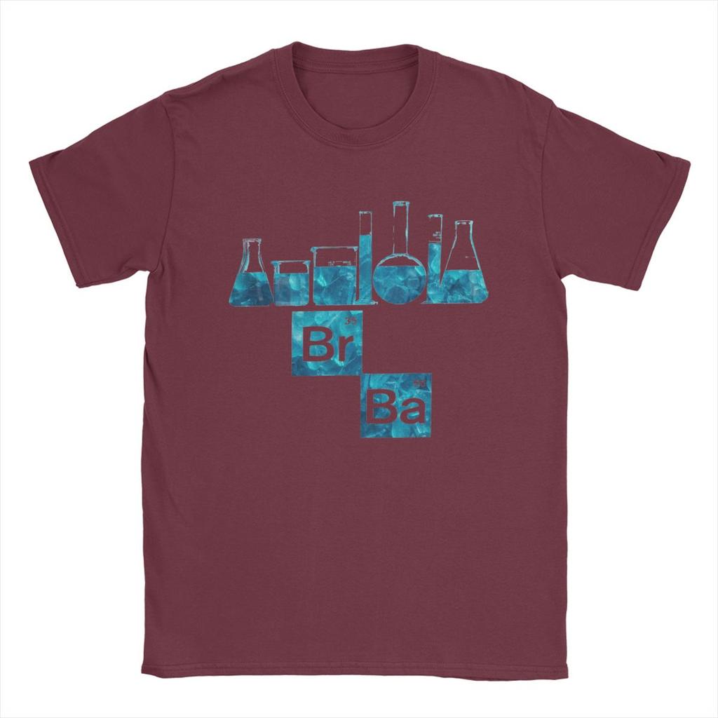 Casual Respect The Chemistry Breaking Bad T-Shirt for Men Crew Neck Cotton T Shirts Short Sleeve Tee Shirt Birthday Gift Clothes