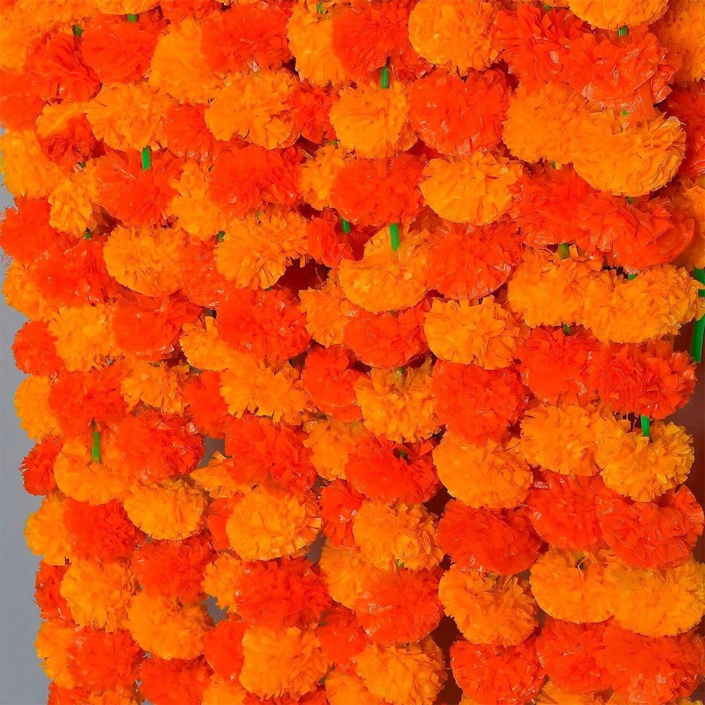 Day of the Dead festival decor Chrysanthemum long vine, the front door decor garland, Halloween decor flower wreath