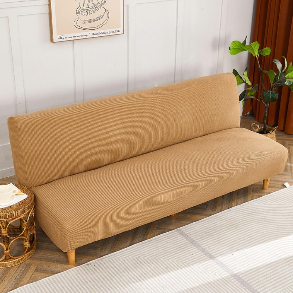 Thick Full Cover Sofa Slipcover Stretch Universal Sofa Protector Easy No Armrest Fabric Couch Cover