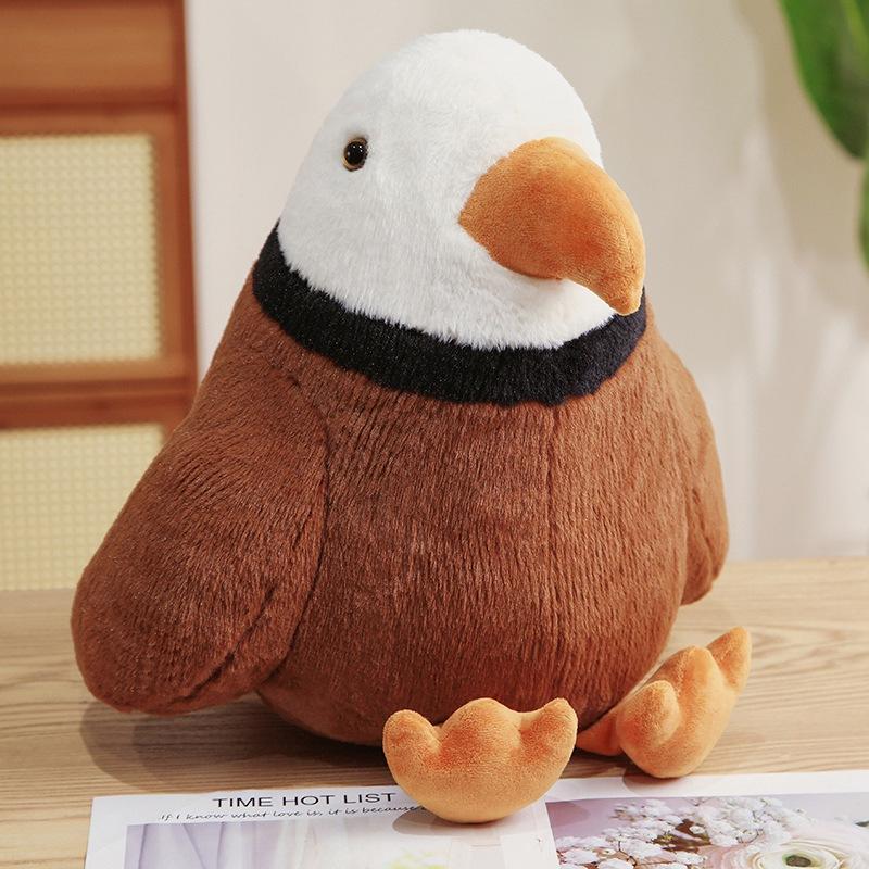 Cute Cute Eagle Doll Plush Toy Bird Sea Eagle Doll Home Pillow Ornament Boy Doll