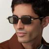 Unisex Retro Square Sunglasses Classic Full-Frame Fashion Eyewear For Men And Women Stylish Uv400 Sun Protection Sunglasses