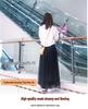 Korean High-Waist Mid-Length Tulle A-Line Skirt - Spring/Summer Pleated Mesh Design