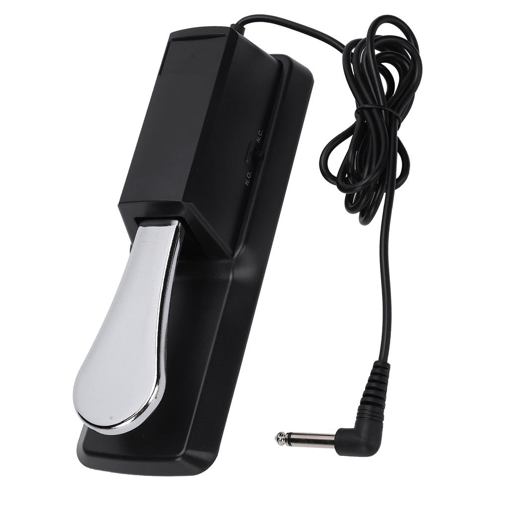 Sustain Pedal Metal ABS Universal for Digital Piano Electronic Portable Keyboards